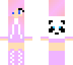 pink panda girl