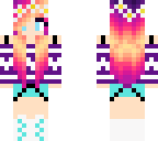 rainbow flower girl