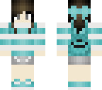 teal school girl