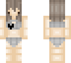 white flannel- two pice bikini