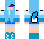 blu with a mask