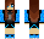 blue gamergirl no hoodie