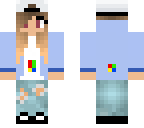 blue windows girl