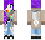casual with rainbowscarf