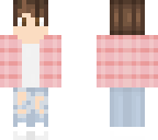 pink flannel boy
