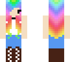rainbow hair