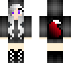sasha with wolf tail