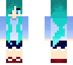 turquoise girl