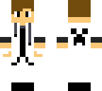 black and white creeper dude