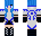 blu as a knight