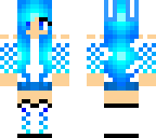 blue bunny girl