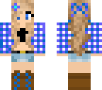 blue cowgirl
