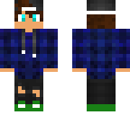 blue flannel