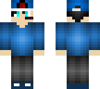 blue red and white hat joseph
