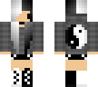 chibi yin yang girl