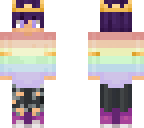 custom purple hair