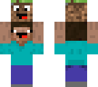 derp steve with block