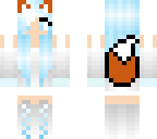 edited ice fox girl