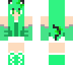 green kawaii chan