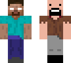 half notch half herobrine