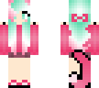 pink cat girl