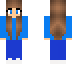 the blue girl