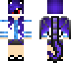 zane girl half wolf half dragon