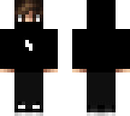 black hoodie pvp skin