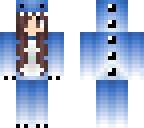 blue dino girl