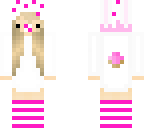 chibi baby bunny donut girl twin 1