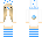 chibi baby bunny donut girl twin 2