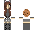 cookie animal girl me irl