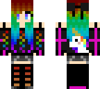 emo girl unicorn