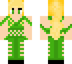 green girl warrior