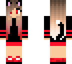 red cat girl