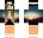 sunset girl