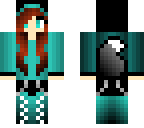 teal hoodie