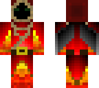 winged fire mage