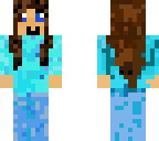 blue girl