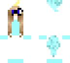 blue unicorn girl edit