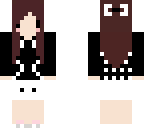 checkered chibi girl