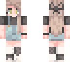 cute overalls girl