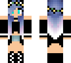 goth panda girl