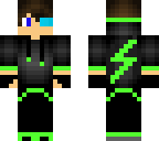 green lighting boy with eye glass