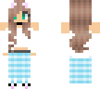 mel- blue pjs
