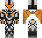 orange dragon robot