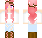 pink haired girl