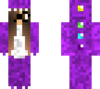 purple dino onesie