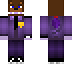purple guy in feddy mask
