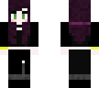 purple haired girl